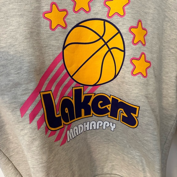 NWOT Madhappy Lakers Crewneck - Picture 2 of 6